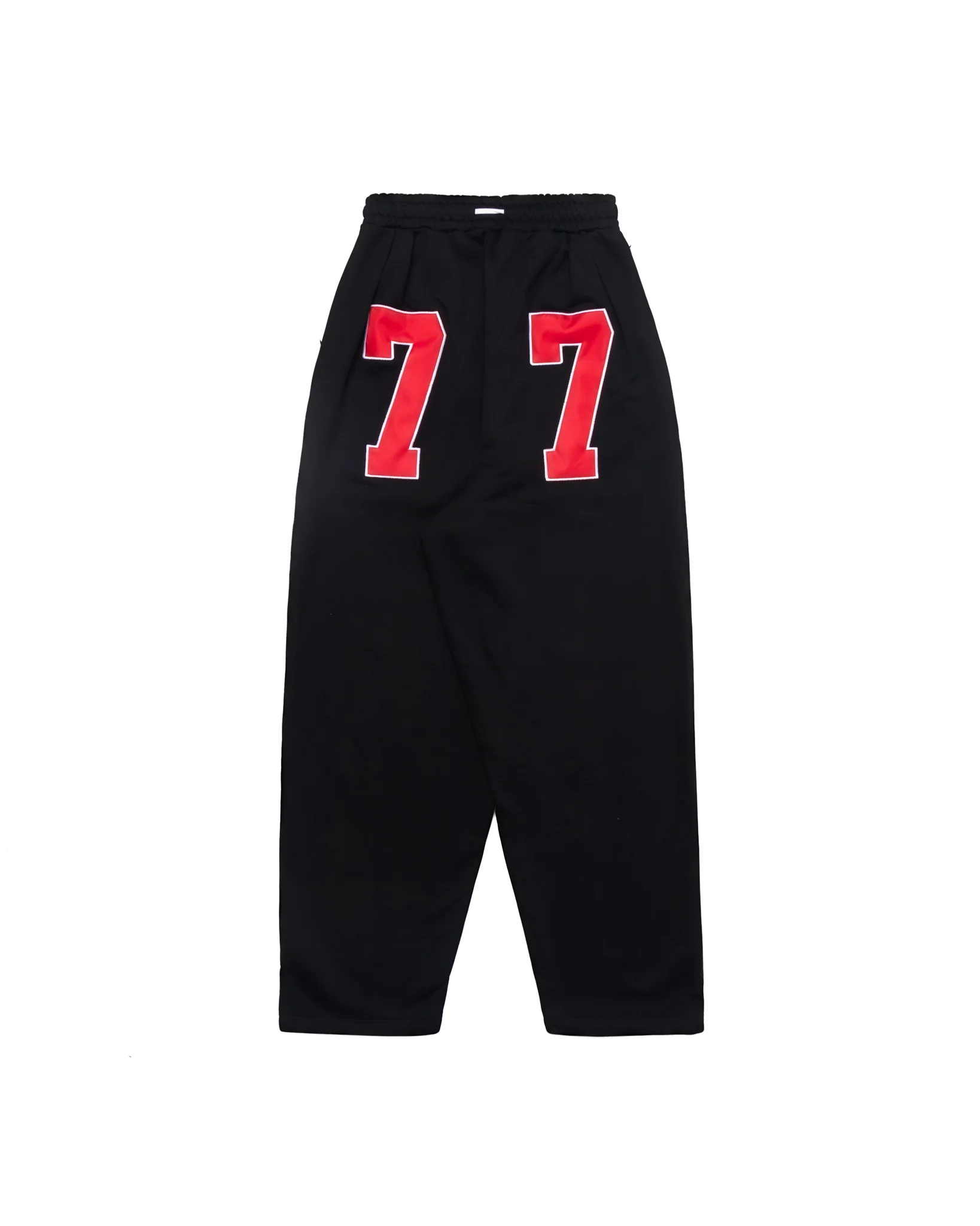 77 Sweatpants (Black/Red) - Image 4