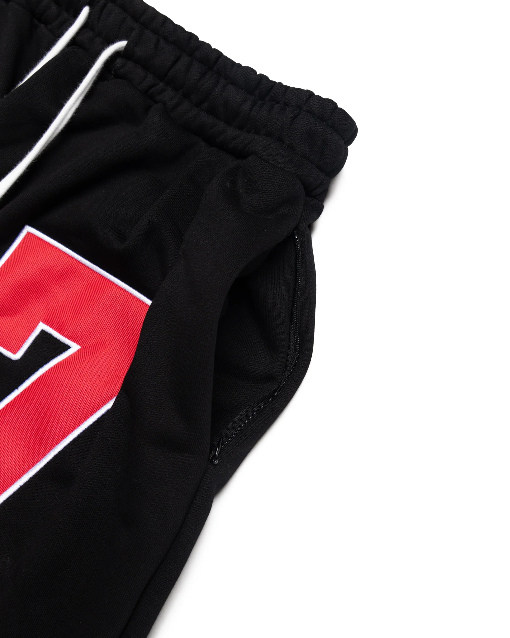 77 Sweatpants (Black/Red) - Image 6