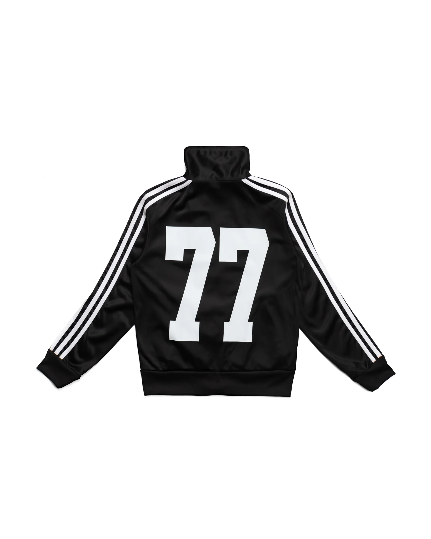 Black 5-Stripe Track Jacket - Image 4