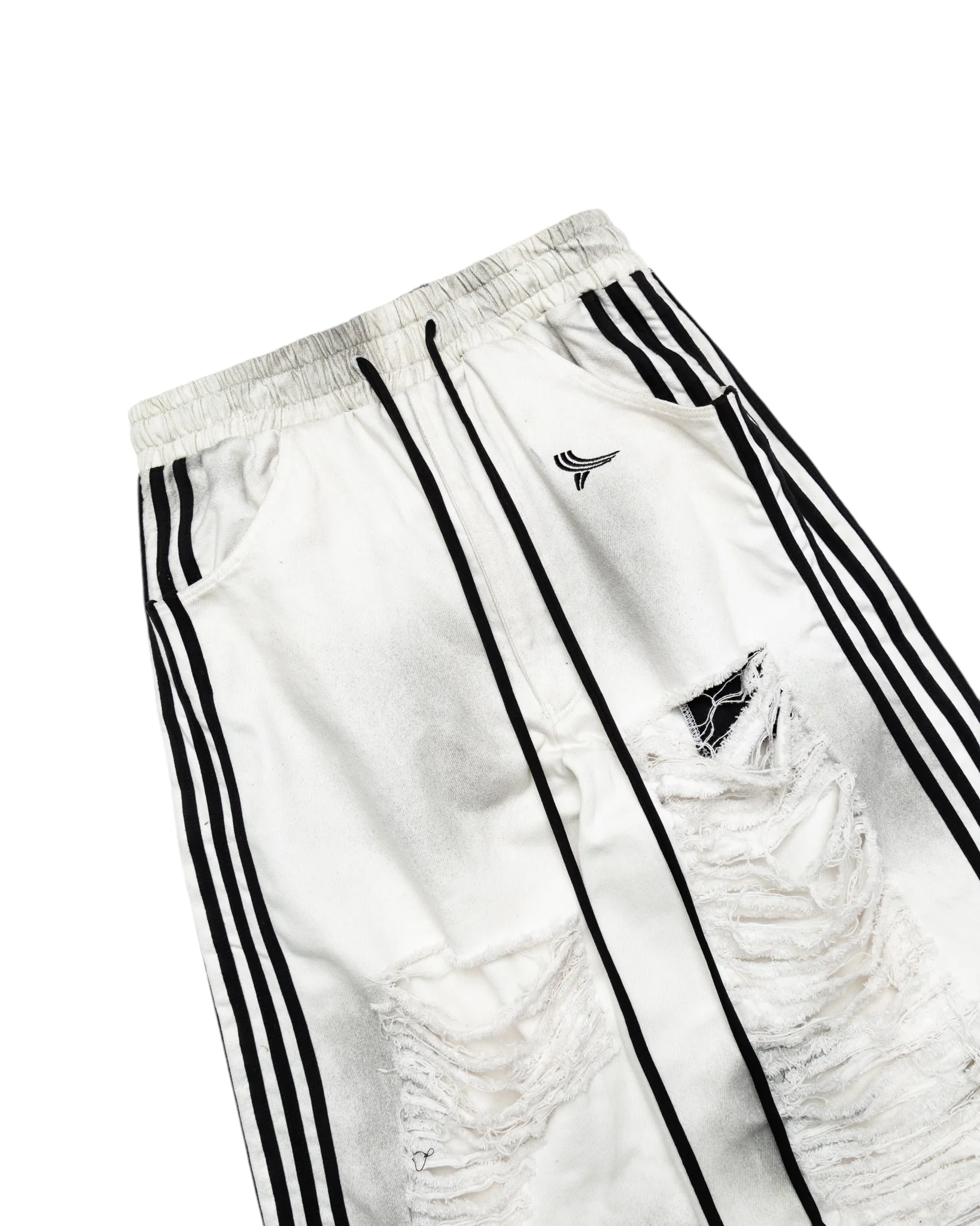 Dirty Wash Logo 5-Stripe Denim - Image 4