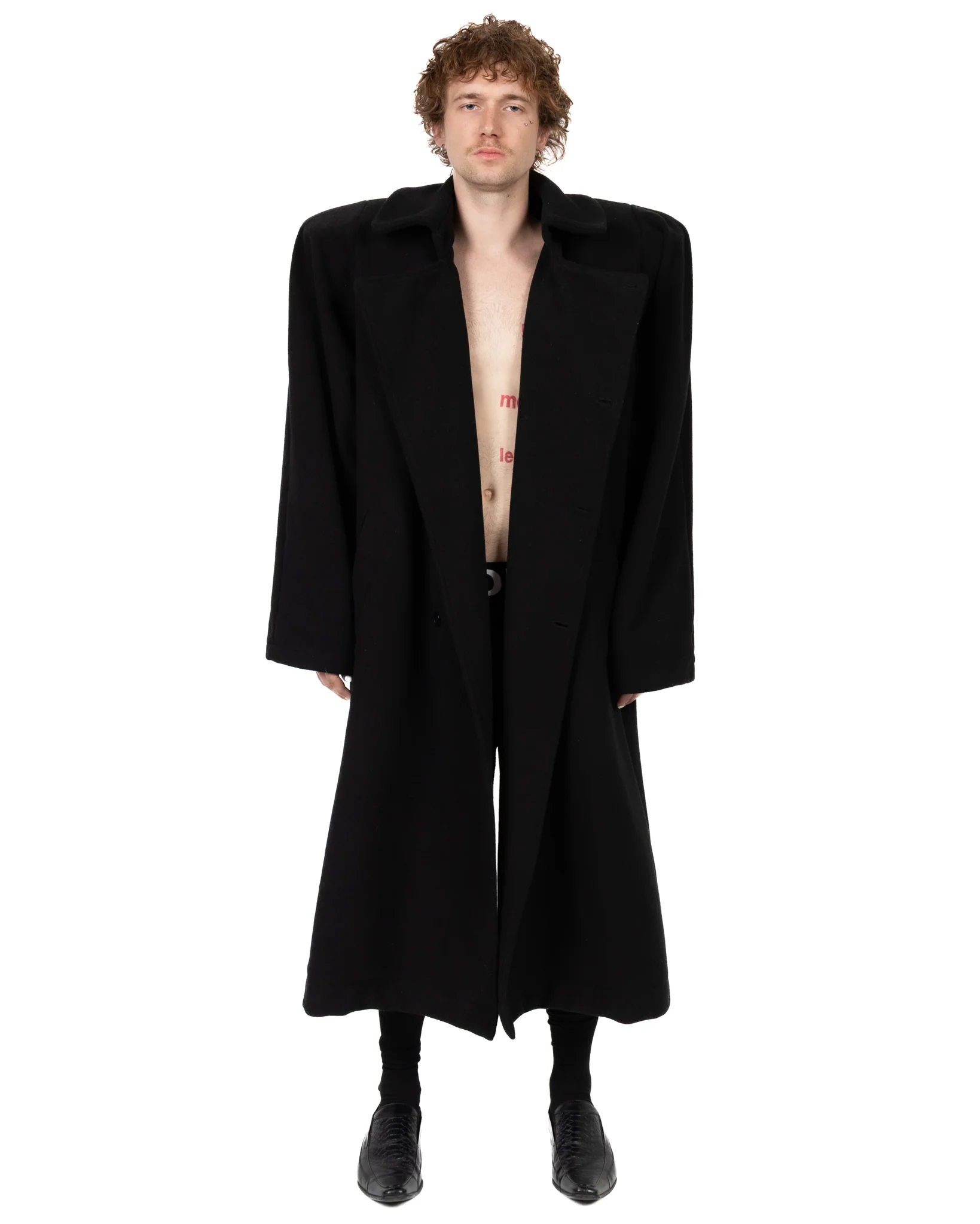 Mainline 5-Stripe Wool Trench Coat - Image 4