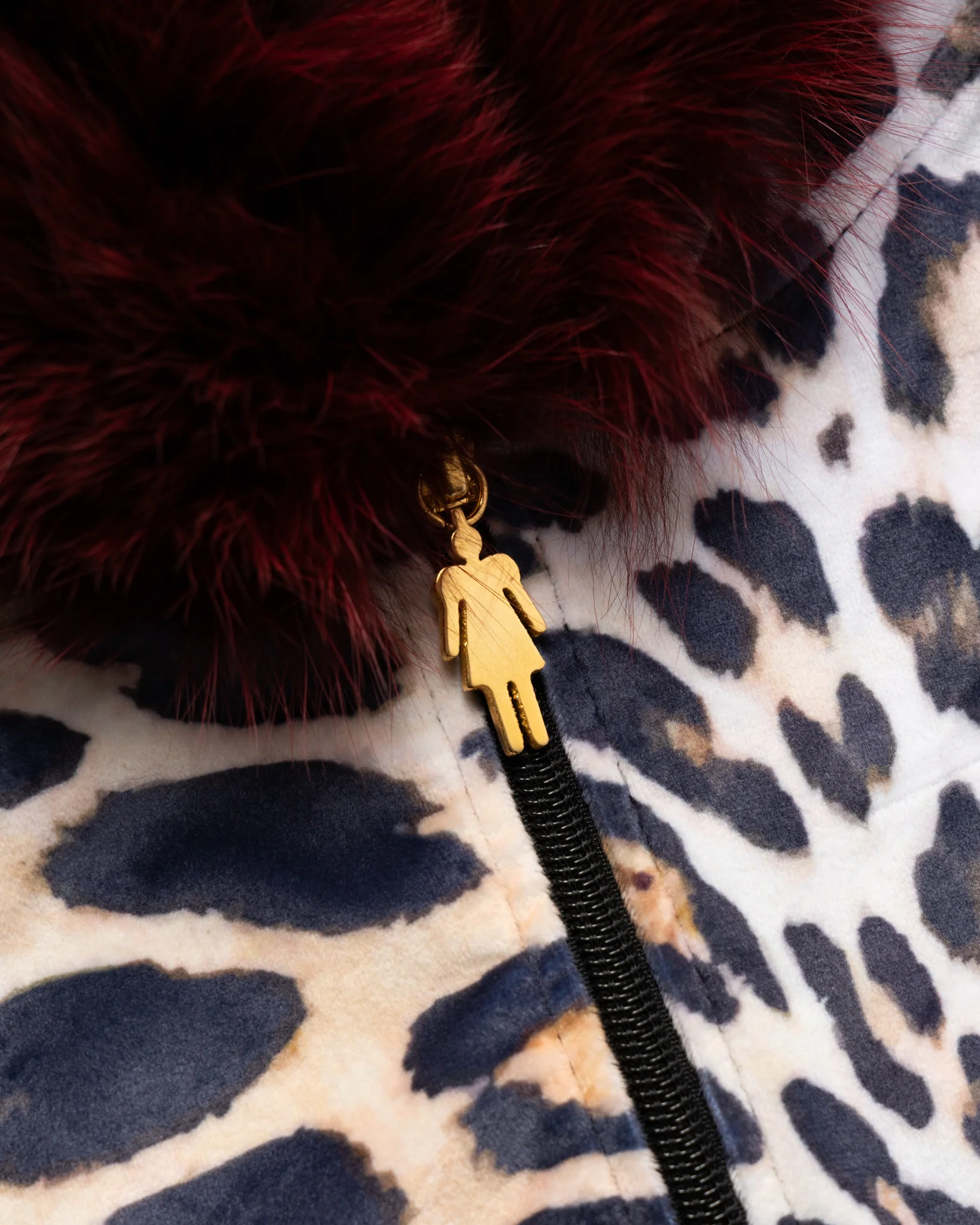 UK Cheetah 5-Stripe Zip-Up - Image 3