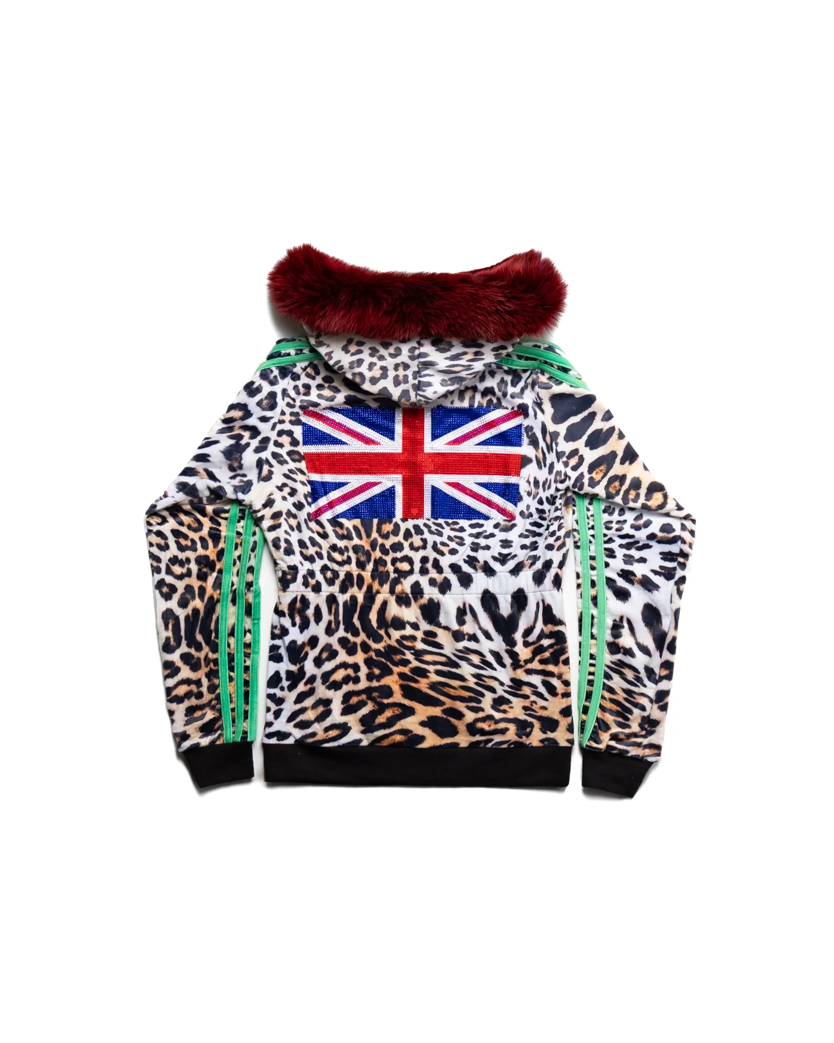 UK Cheetah 5-Stripe Zip-Up - Image 4