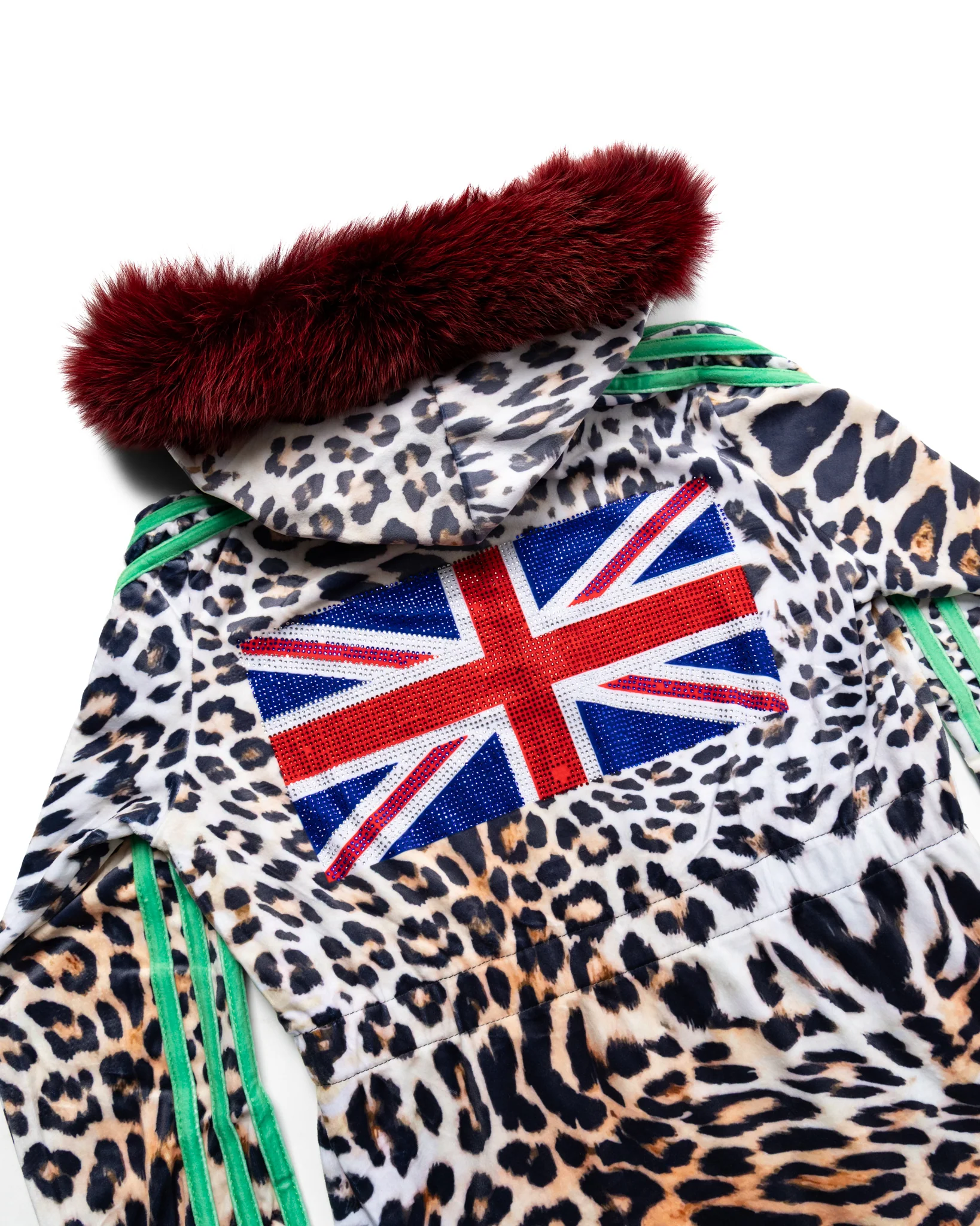 UK Cheetah 5-Stripe Zip-Up - Image 5