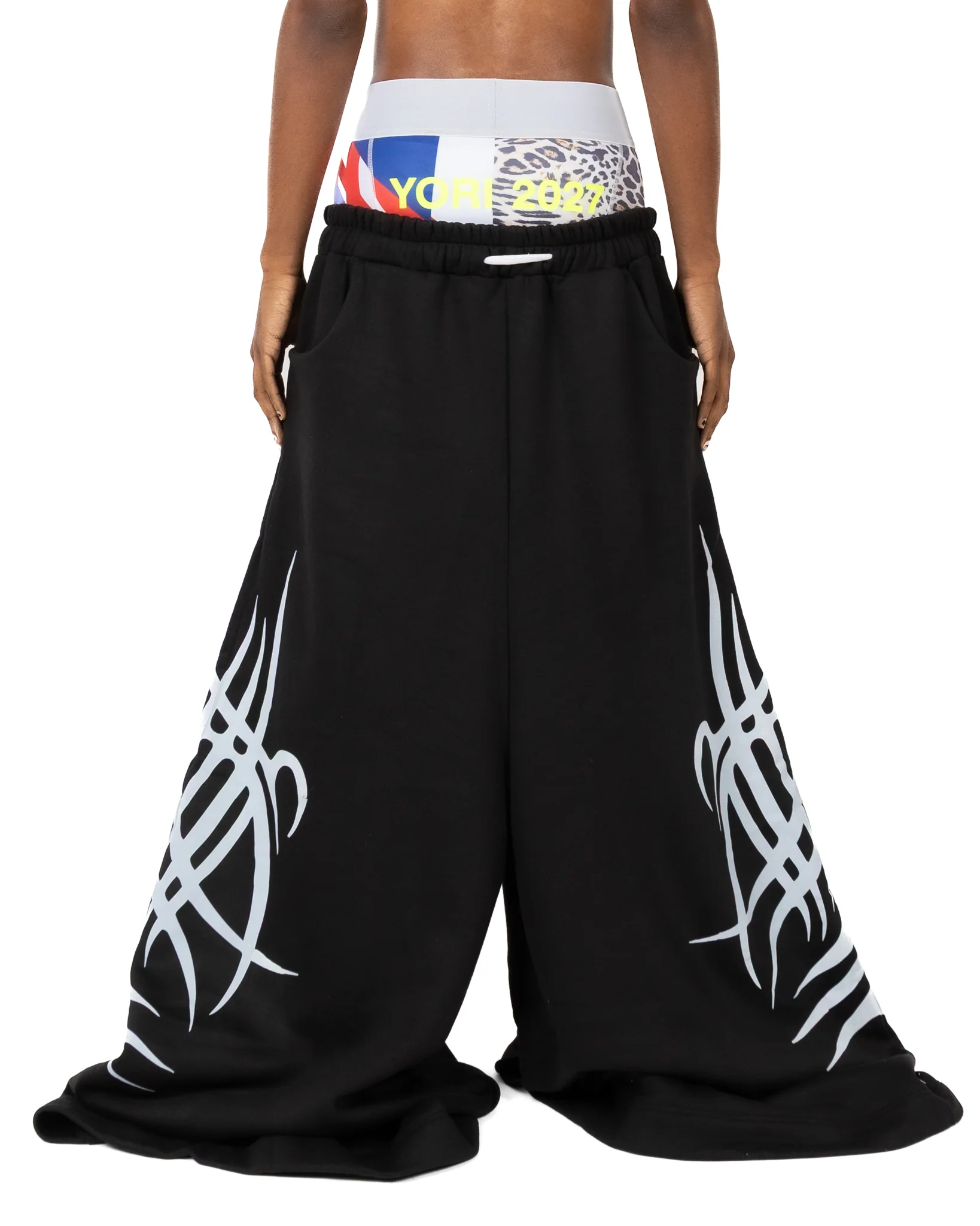 Wide Leg Sweatpants (Jess Edition, Black) - Image 2