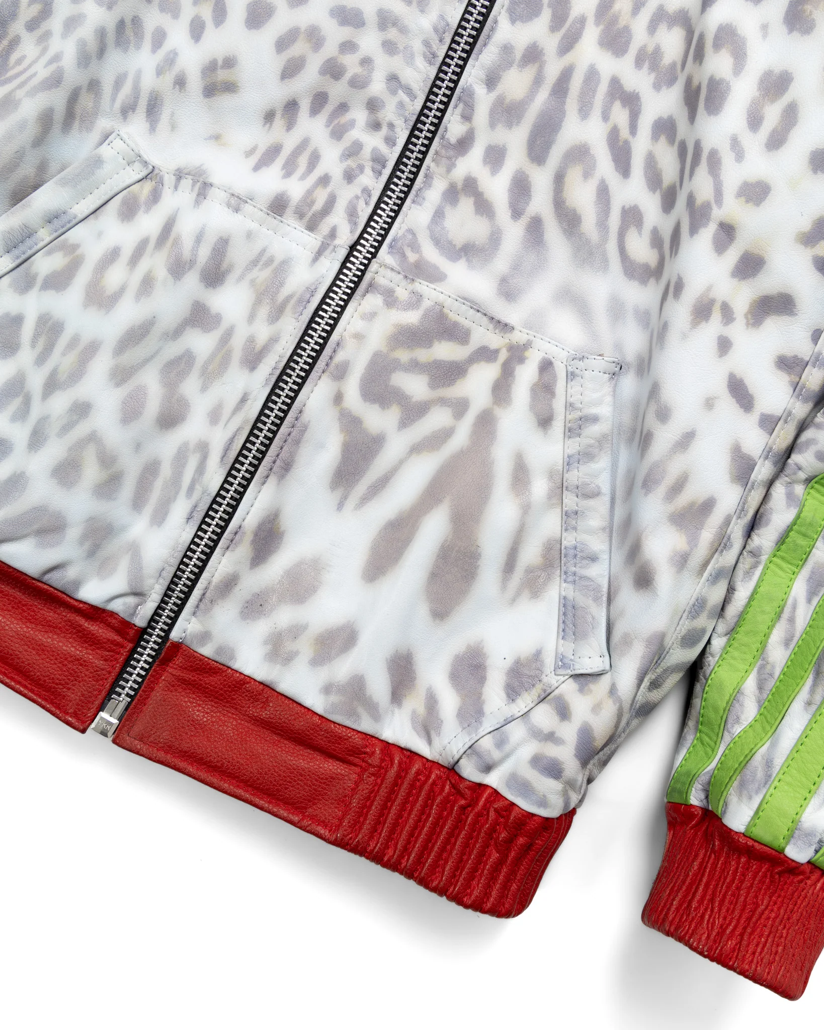 Yori Mainline Cheetah Leather Hoodie - Image 8