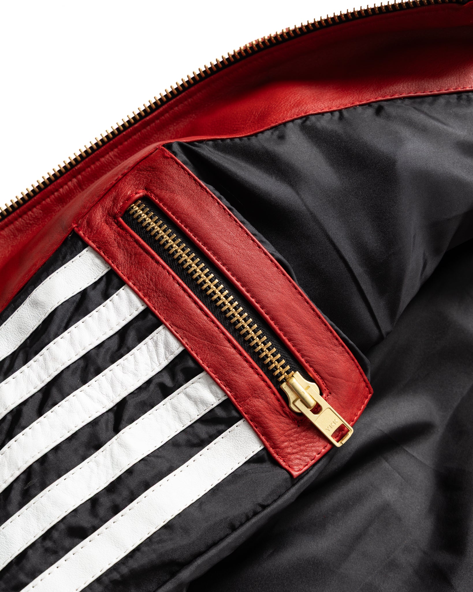 Yori Mainline Leather Jacket (Red) - Image 5