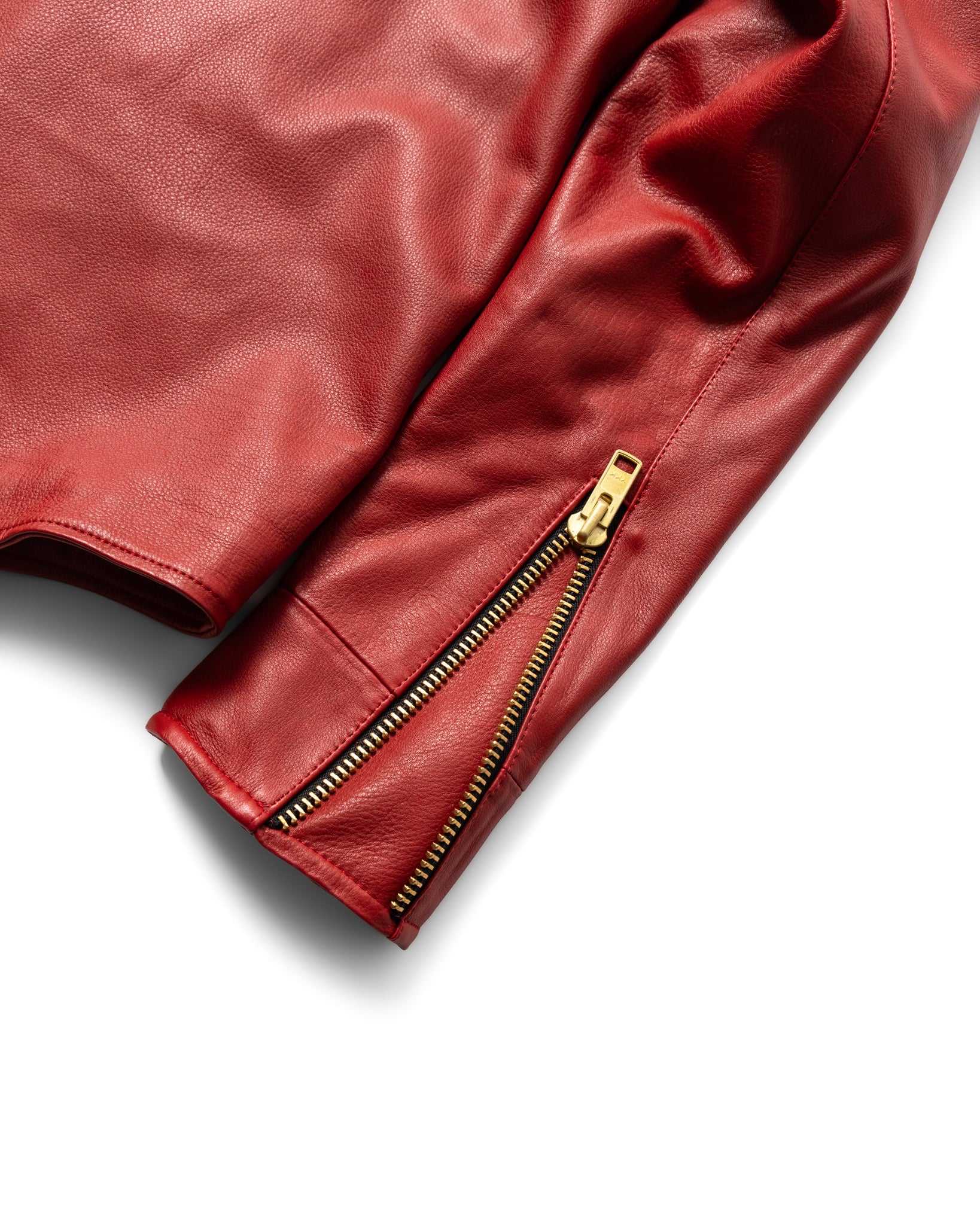 Yori Mainline Leather Jacket (Red) - Image 8