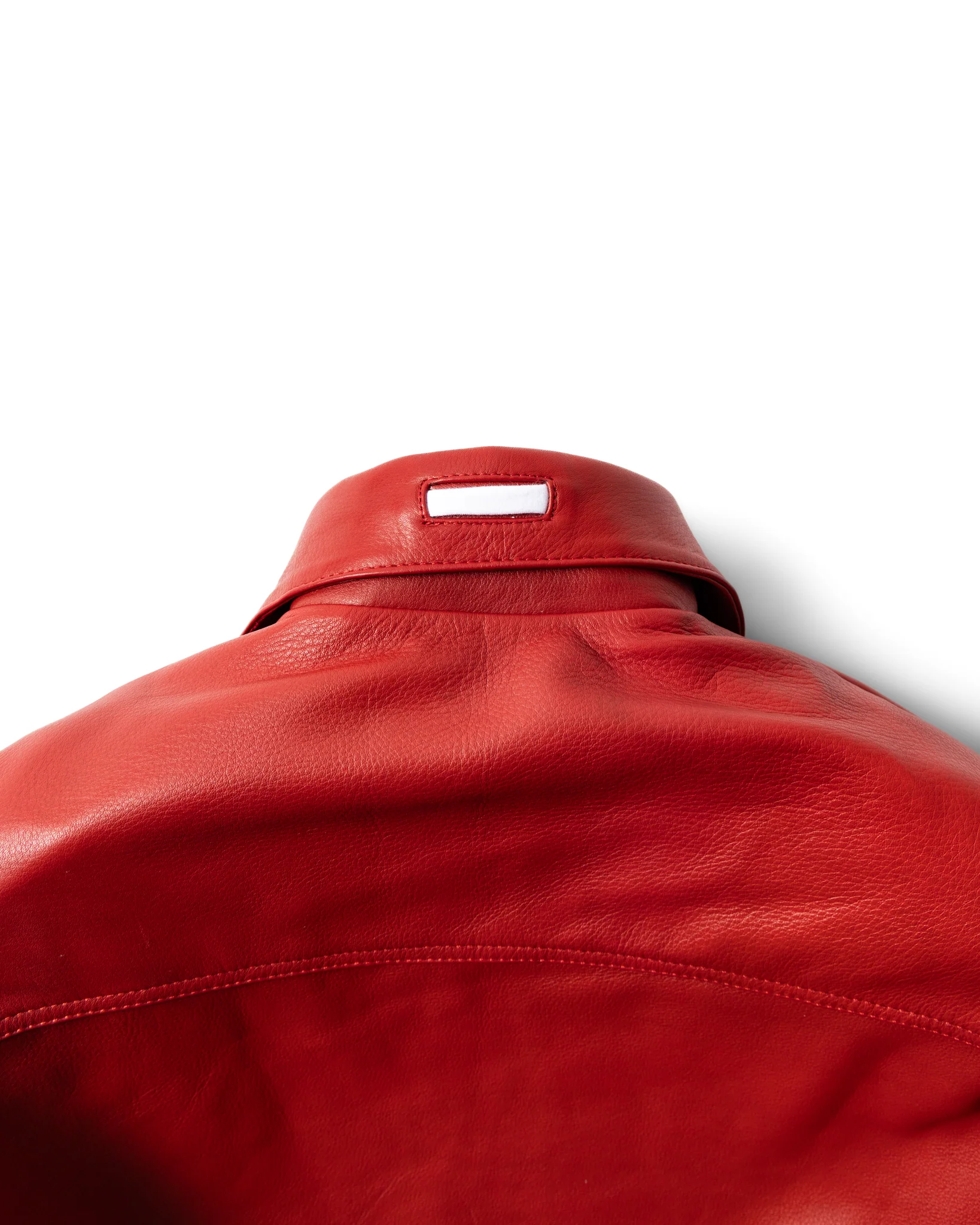 Yori Mainline Leather Jacket (Red) - Image 9
