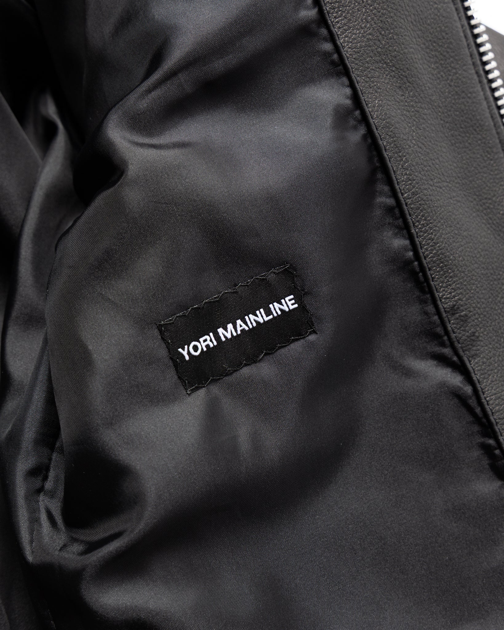Yori Mainline Leather Jacket (Black) - Image 3