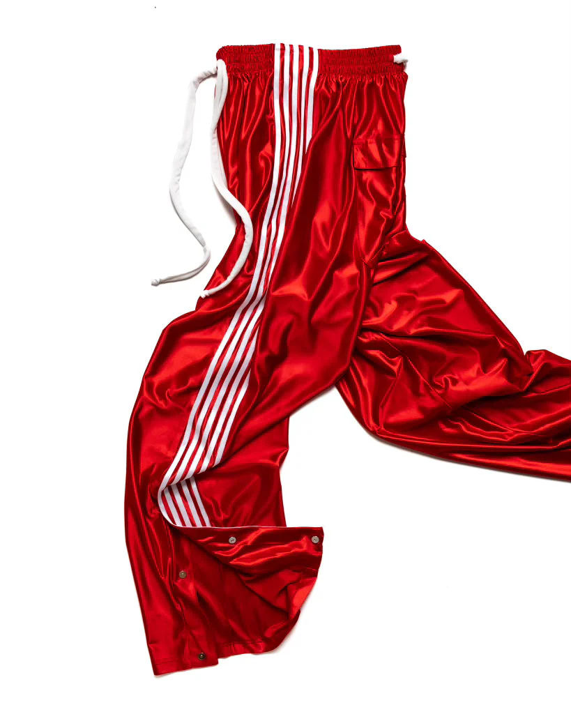 5-Stripe Magnetic Rip-Off Sweats (Red/White) - Image 4