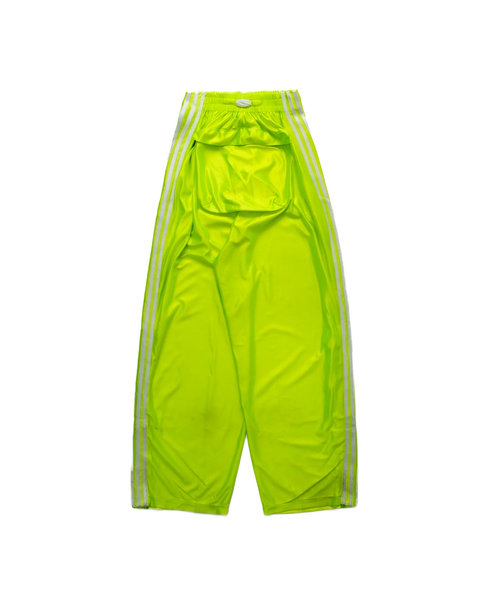Yori Sport 5-Stripe Magnetic Rip-Off Sweats (Safety Green/White) - Image 3