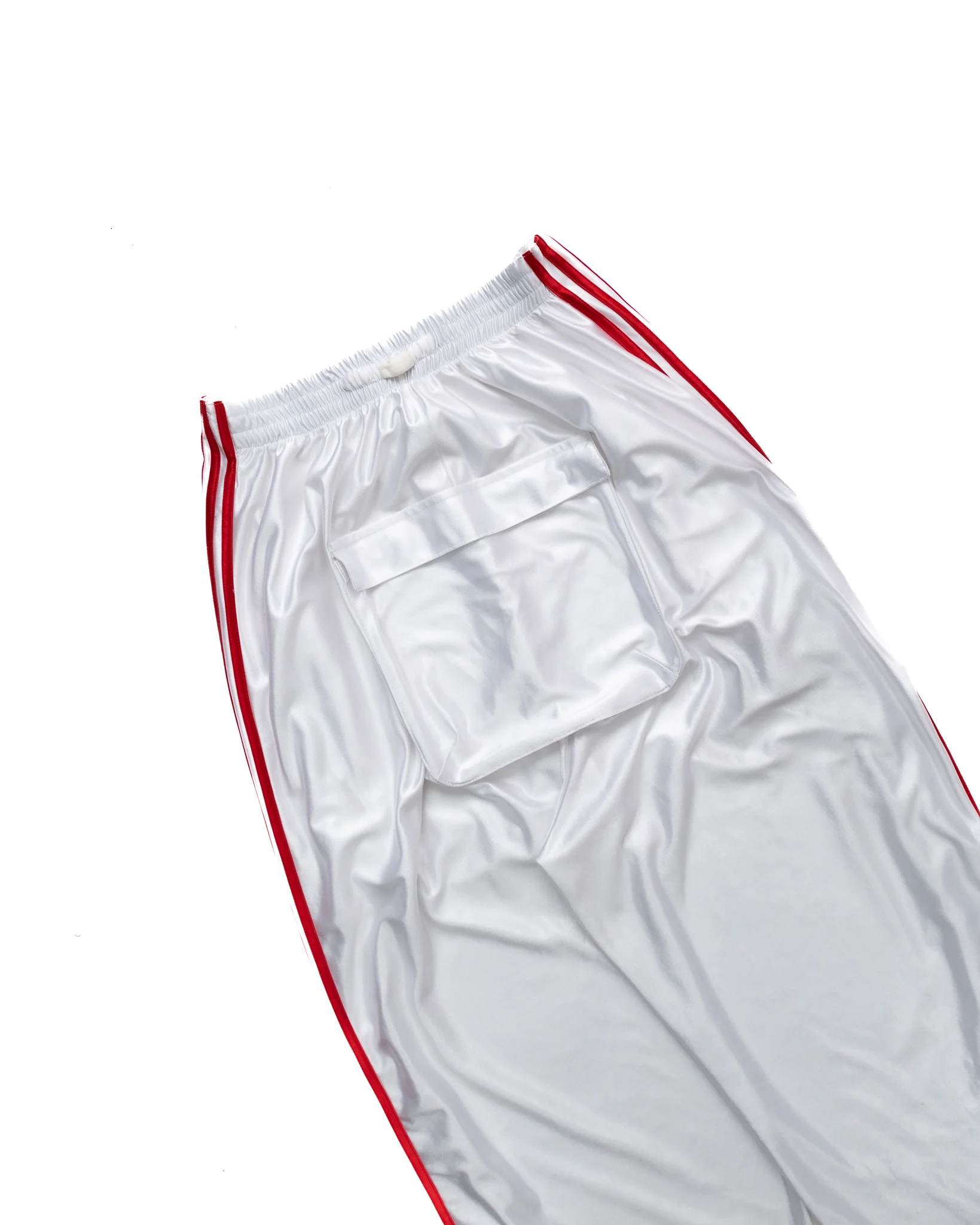 Yori Sport 5-Stripe Magnetic Rip-Off Sweats (White/Red) - Image 4
