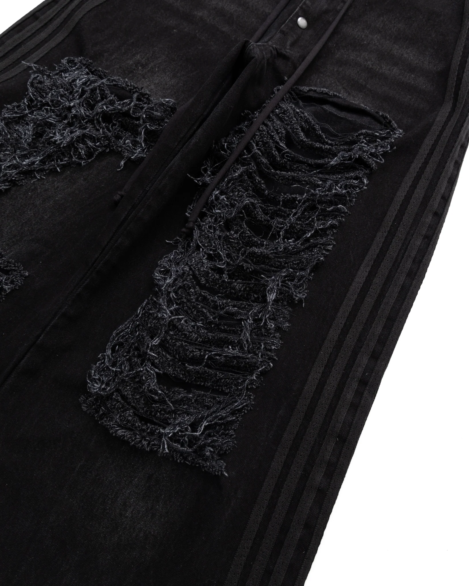 5-Stripe Denim (Black/Black) - Image 8