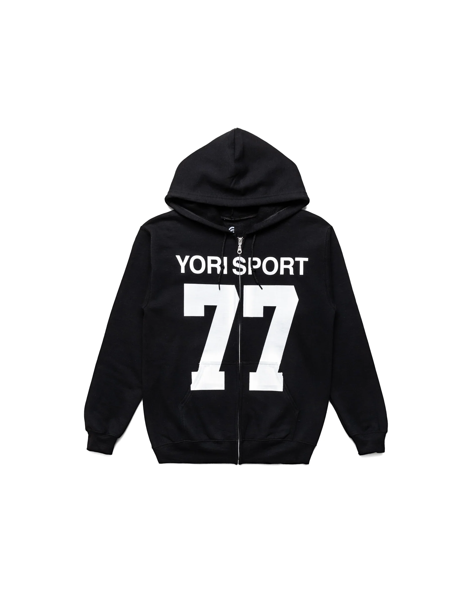 Yori Sport Front Print Zip-Up