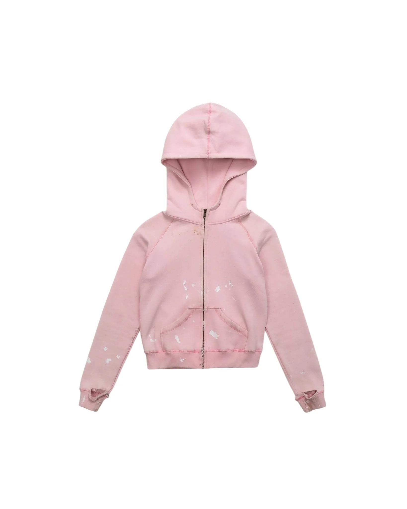 Pink Unisex Zip-Up