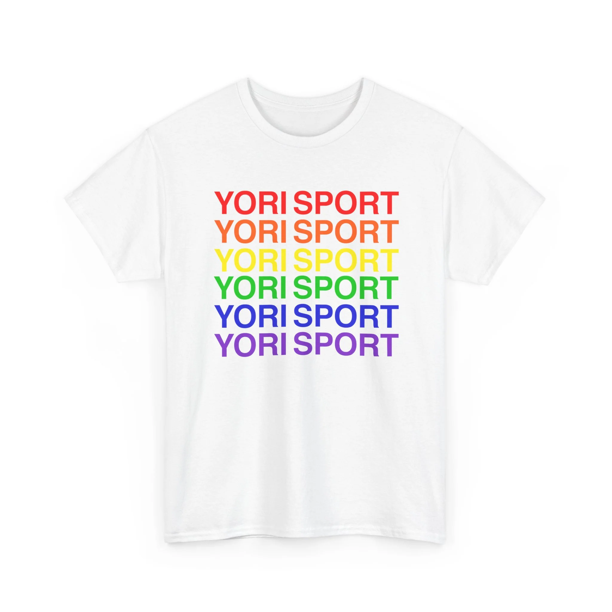 Yori Sport Rainbow T-Shirt - Image 9