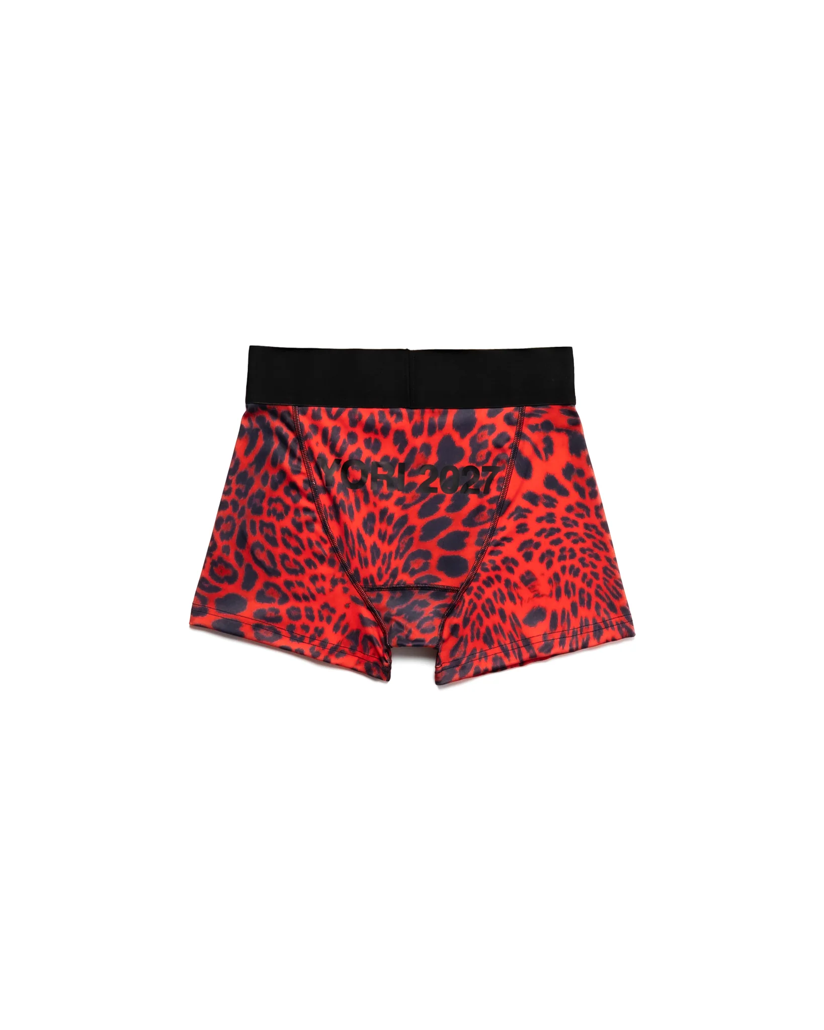 Yori Sport Red Cheetah Print Brief - Image 2