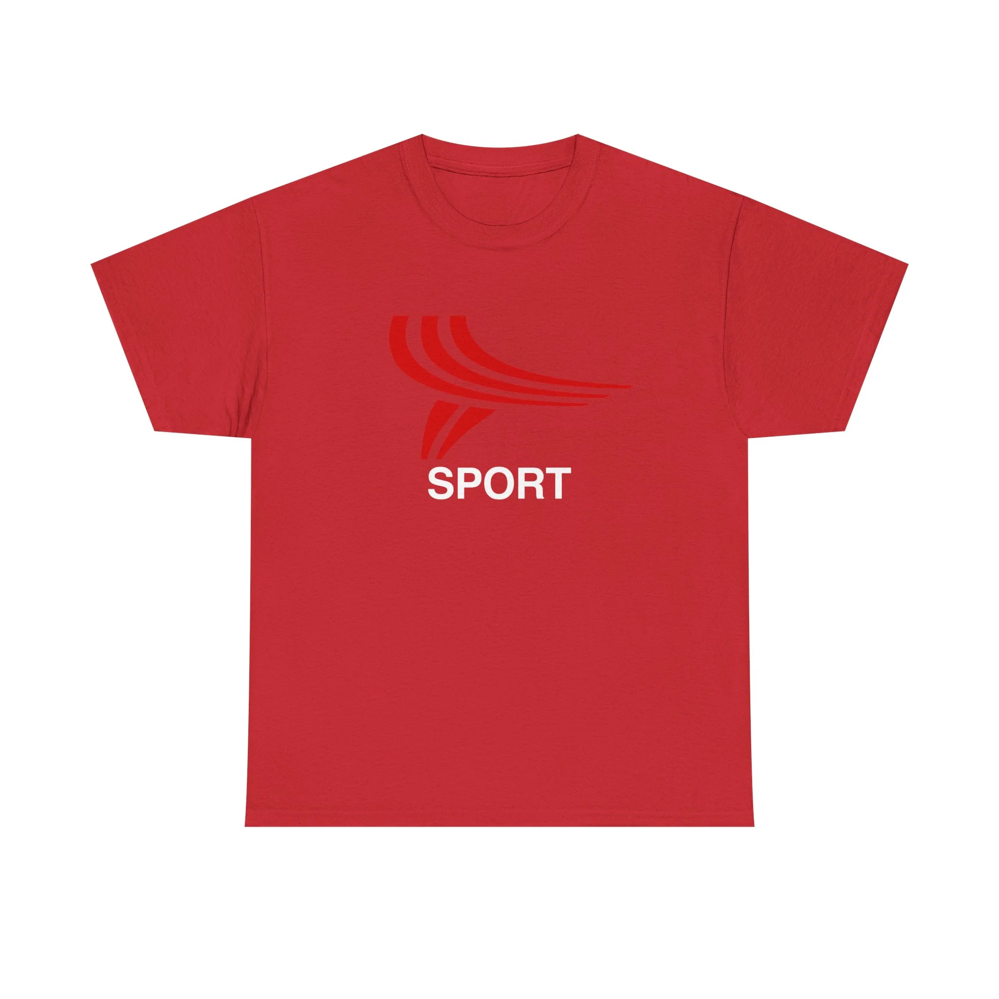 Yori Sport Red Logo T-Shirt - Image 4