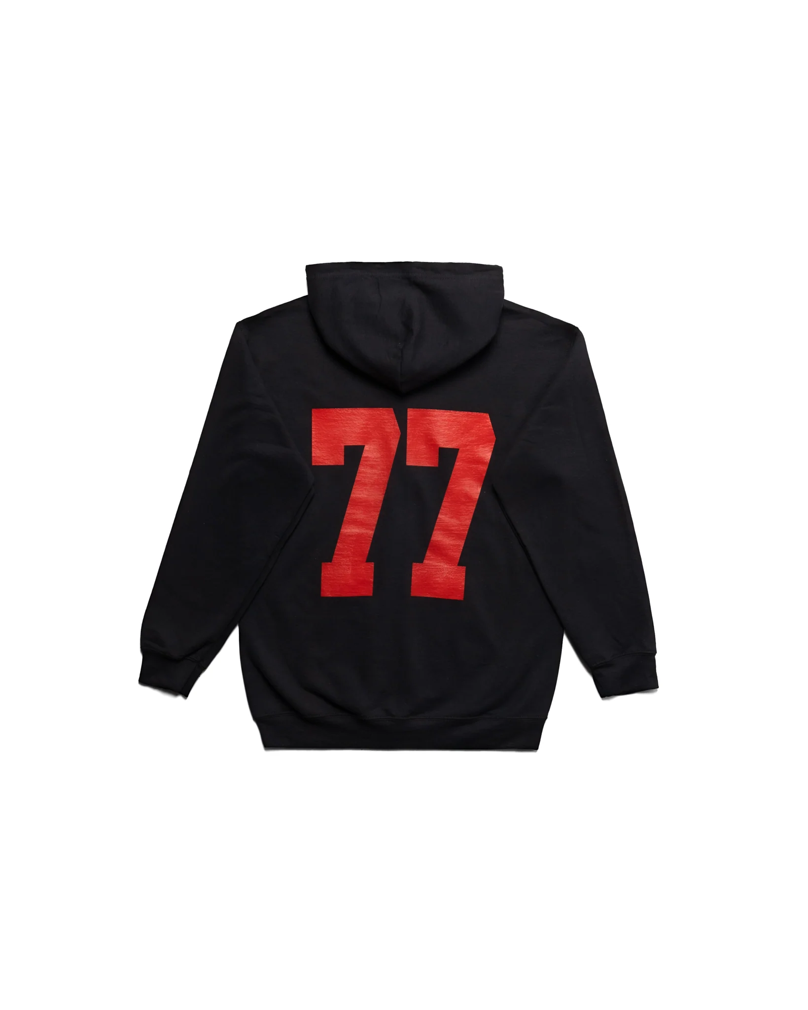 Yori Sport Text Zip-Up (Black/Red) - Image 2