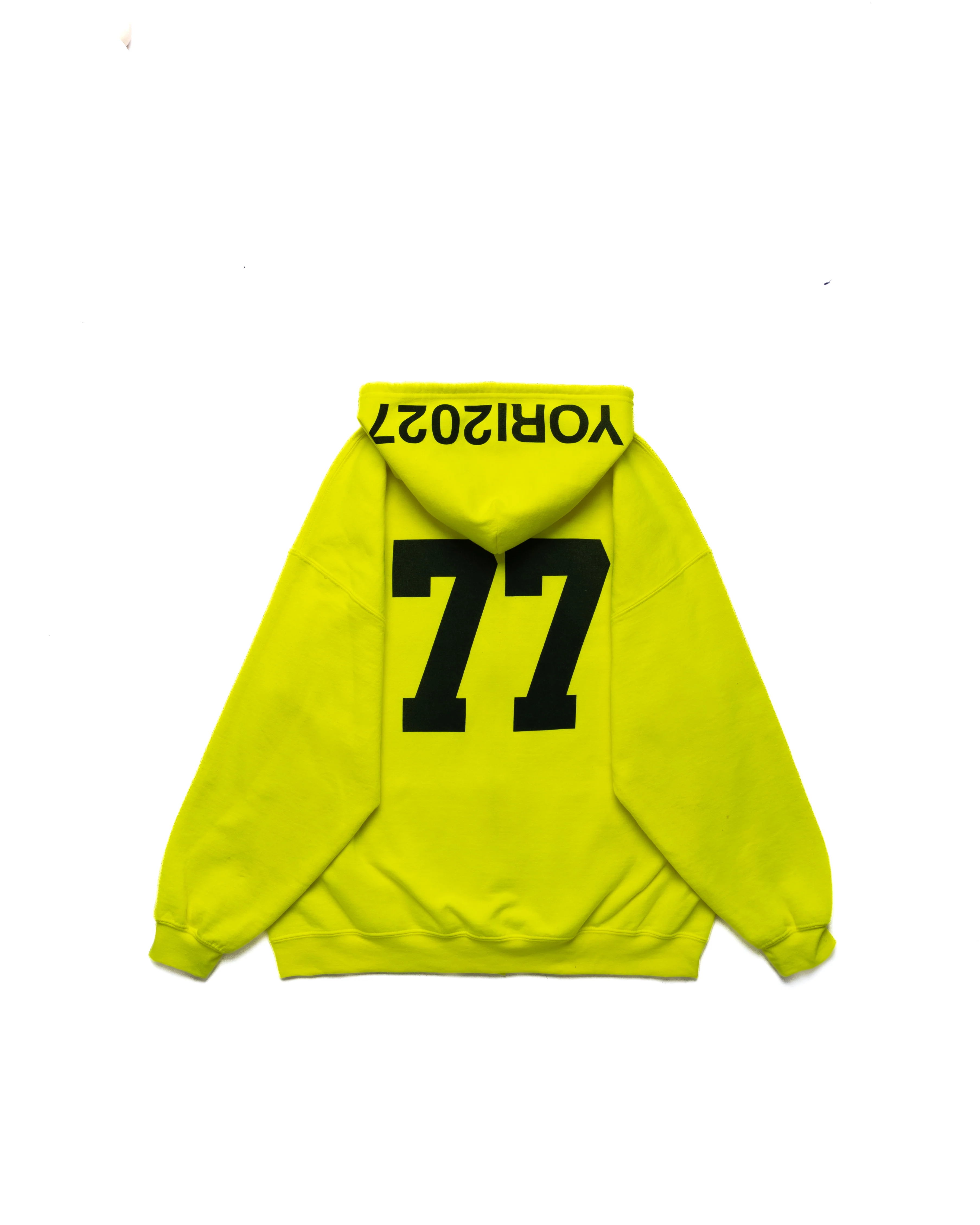 Yori Sport Text Zip-up (Safety Green/Black) - Image 2